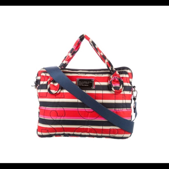 NEW Marc Jacobs nylon laptop computer bag-commuter case 13 inch - Picture 3 of 15